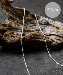 THEFT | THEFT セフト / ROPE CHAIN SILVER NECKLACE シルバー925ロープチェーンネックレス 50cm(ネックレス)