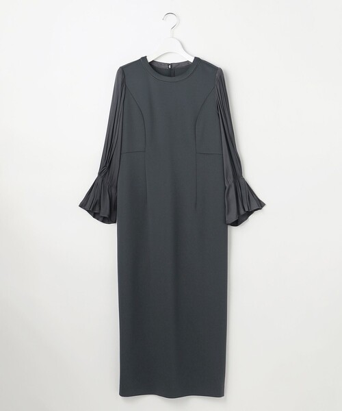 ANY SIS(エニィスィス)の「ベルスリーブナロー ドレス(ドレス・レディース・グレー系/ブラック系・LARGE/MEDIUM/SMALL)」の7枚目の写真