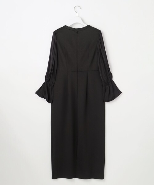 ANY SIS(エニィスィス)の「ベルスリーブナロー ドレス(ドレス・レディース・グレー系/ブラック系・LARGE/MEDIUM/SMALL)」の10枚目の写真