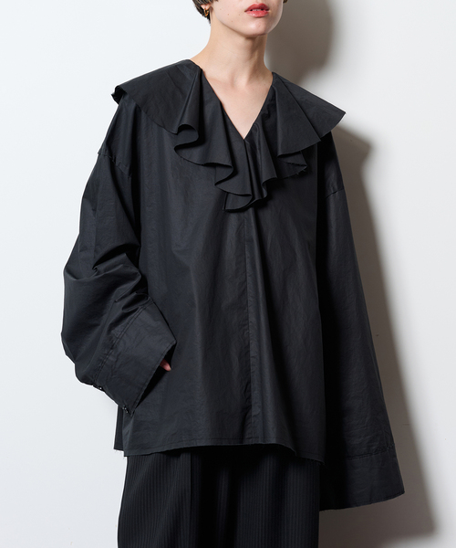 CITYSHOP（シティーショップ）の「FRILL NECK ブラウス（シャツ