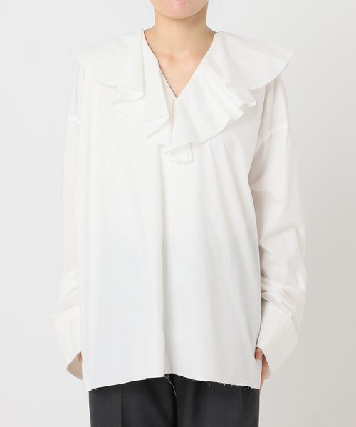 セール】FRILL NECK ブラウス（シャツ/ブラウス）｜CITYSHOP（シティー