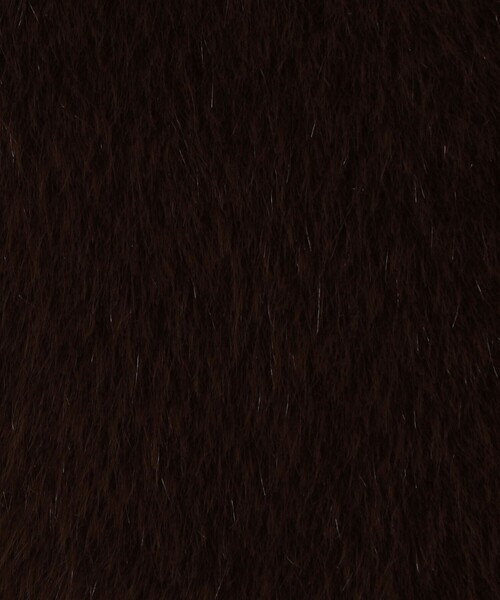 BALLSEY（ボールジィ）の「スムースファー フーディーポンチョ（その他アウター・レディース・ダークブラウン/ダークグレー・36）」の12枚目の写真