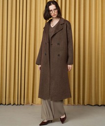 【Premium】上質ウール チェスターコート ロングコート 冬 ロング丈 ウールコート