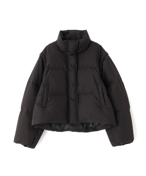 セール】【袖取り外し可能】2WAYショートダウン（ダウンジャケット