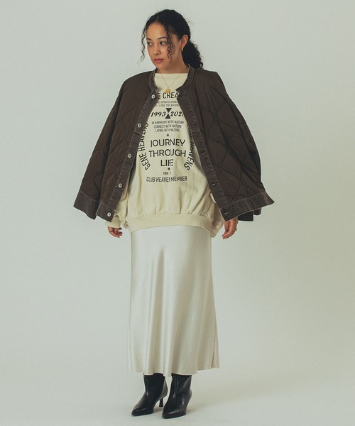 ROSE BUD（ローズバッド）の「(GENE HEAVENS)DENIM x QUILTING JACKET
