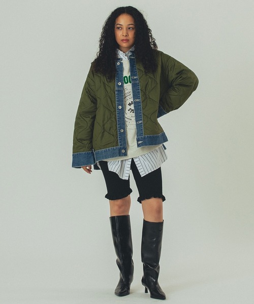 GENEHEAVENS DENIM QUILTING JACKET キルティング GENE HEAVENS/DENIM x QUILTING JACKET – calif（カリフ）公式サイト