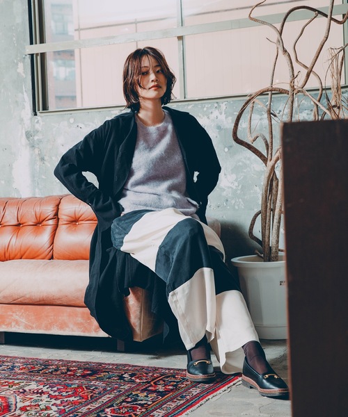 YEAH RIGHT!!（イェーライト）の「BLK/WHT EASY PT（その他パンツ・レディース・ブラック×ホワイト・1/2）」の8枚目の写真