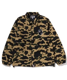 A BATHING APE(AxCVOGCv)1ST CAMO COACH JACKET(~^[WPbg)