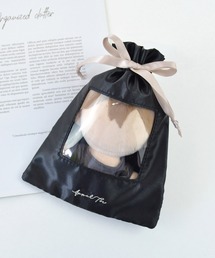 Appel Toi（アペルトワ）の「10cmぬい 15cmぬい ぬいポーチ 巾着 ぬいぐるみ ポーチ サテン（その他雑貨）」