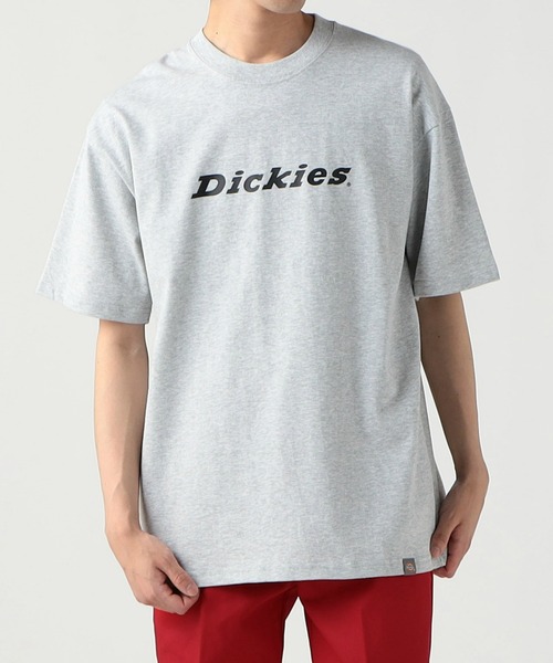 Dickies(ディッキーズ)の「Dickies/ディッキーズ フロントロゴプリントTシャツ 半袖(Tシャツ/カットソー・メンズ・ホワイト/ネイビー/グレー/ブラック・MEDIUM/LARGE/X-LARGE)」の3枚目の写真
