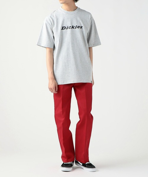Dickies(ディッキーズ)の「Dickies/ディッキーズ フロントロゴプリントTシャツ 半袖(Tシャツ/カットソー・メンズ・ホワイト/ネイビー/グレー/ブラック・MEDIUM/LARGE/X-LARGE)」の11枚目の写真