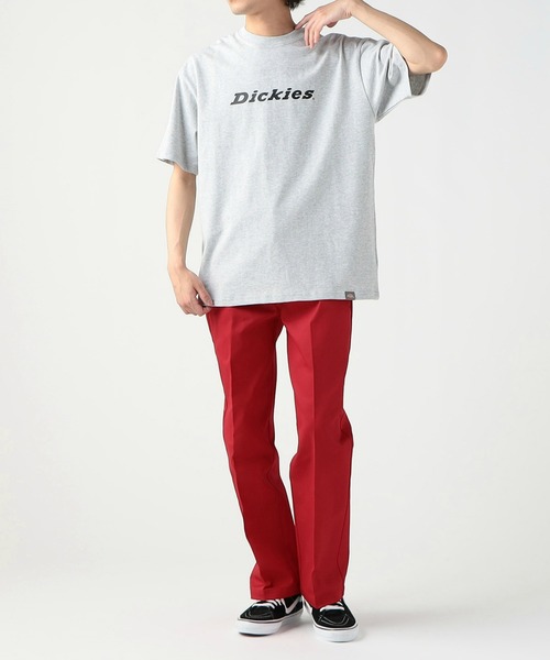 Dickies(ディッキーズ)の「Dickies/ディッキーズ フロントロゴプリントTシャツ 半袖(Tシャツ/カットソー・メンズ・ホワイト/ネイビー/グレー/ブラック・MEDIUM/LARGE/X-LARGE)」の10枚目の写真
