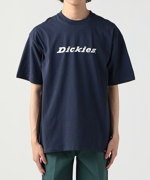 Dickies(ディッキーズ)の「Dickies/ディッキーズ フロントロゴプリントTシャツ 半袖(Tシャツ/カットソー・メンズ・ホワイト/ネイビー/グレー/ブラック・MEDIUM/LARGE/X-LARGE)」の9枚目の写真