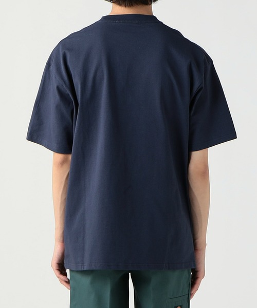 Dickies(ディッキーズ)の「Dickies/ディッキーズ フロントロゴプリントTシャツ 半袖(Tシャツ/カットソー・メンズ・ホワイト/ネイビー/グレー/ブラック・MEDIUM/LARGE/X-LARGE)」の7枚目の写真