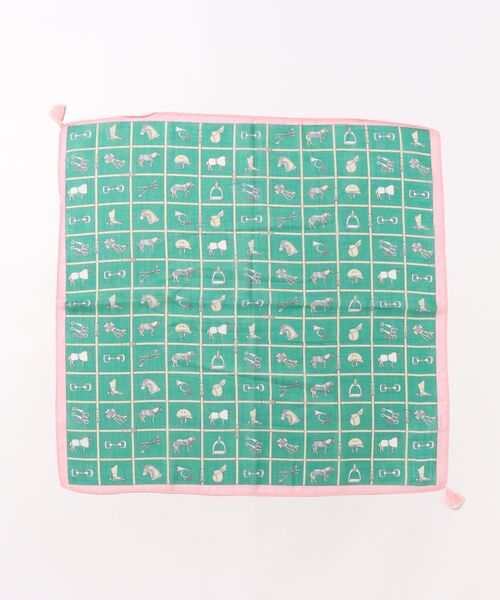 LOWRYS FARM（ローリーズファーム）の「ホースバンダナ　587923（バンダナ/スカーフ・キッズ・ベージュ/イエロー/グリーン/イエロー系その他・FREE）」の3枚目の写真