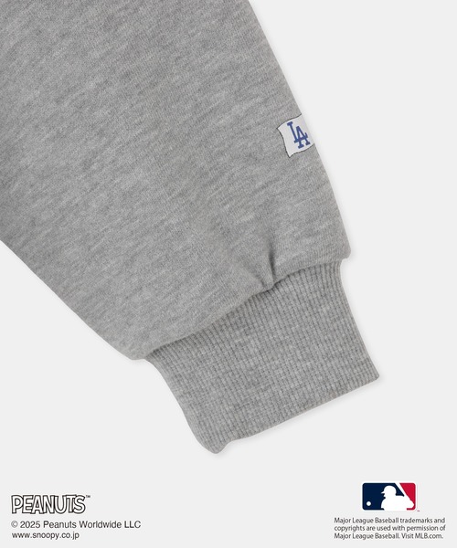 MLB(メジャーリーグベースボール)の「【PEANUTS×MLB COLLECTION by ROPE' PICNIC】スウェット(スウェット・キッズ・ライトグレー/ブラウン/チャコールグレー・L/S/M)」の8枚目の写真