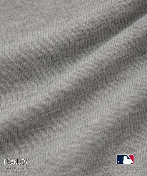 MLB(メジャーリーグベースボール)の「【PEANUTS×MLB COLLECTION by ROPE' PICNIC】スウェット(スウェット・キッズ・ライトグレー/ブラウン/チャコールグレー・L/S/M)」の13枚目の写真