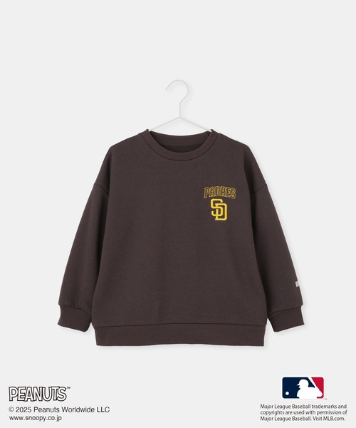 MLB(メジャーリーグベースボール)の「【PEANUTS×MLB COLLECTION by ROPE' PICNIC】スウェット(スウェット・キッズ・ライトグレー/ブラウン/チャコールグレー・L/S/M)」の14枚目の写真