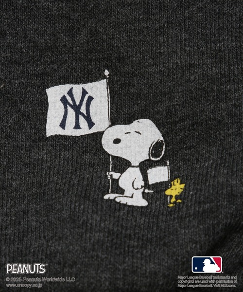 MLB(メジャーリーグベースボール)の「【PEANUTS×MLB COLLECTION by ROPE' PICNIC】スウェット(スウェット・キッズ・ライトグレー/ブラウン/チャコールグレー・L/S/M)」の21枚目の写真