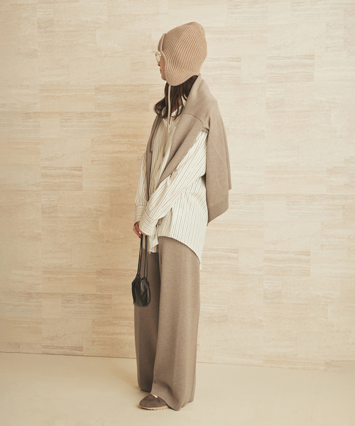 plage（プラージュ）の「nuance stripe シャツ（シャツ/ブラウス・レディース・ホワイト・FREE）」の6枚目の写真