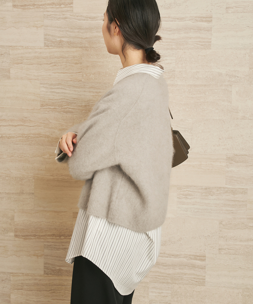 plage（プラージュ）の「nuance stripe シャツ（シャツ/ブラウス・レディース・ホワイト・FREE）」の18枚目の写真