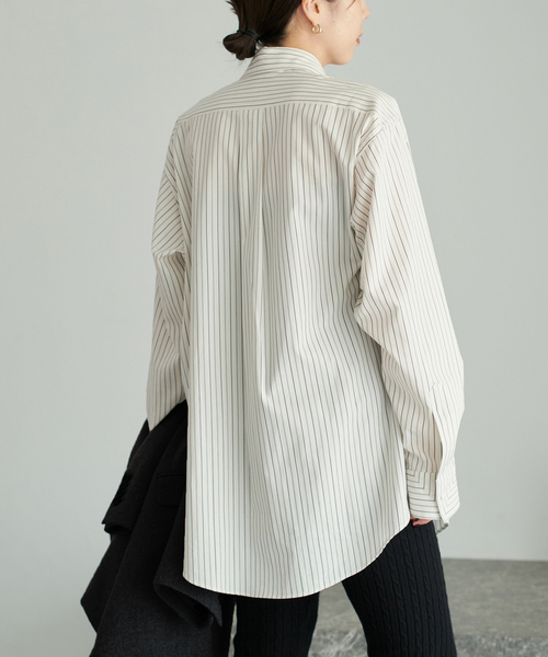 セール】nuance stripe シャツ（シャツ/ブラウス）｜Plage（プラージュ