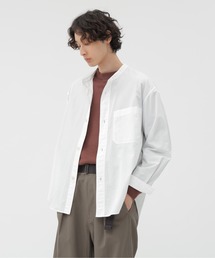 MHL 21SS ノーカラーシャツ　Mサイズ 楽天市場】mhl､ノーカラーシャツの通販