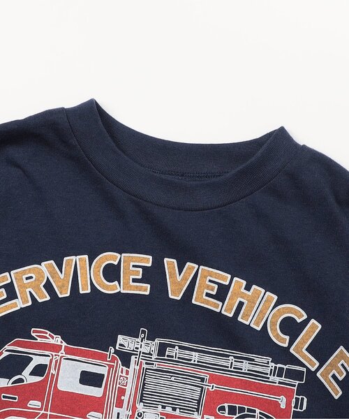 BREEZE(ブリーズ)の「【WEB限定/ジュニア対応】グラフィックバリエーション長袖Tシャツ(Tシャツ/カットソー・キッズ・オレンジ/ミント/ネイビー/ベージュ/チャコール/イエロー/サックスブルー/ピンク/オフホワイト/グレー・140/110/100/130/120/150/90)」の22枚目の写真