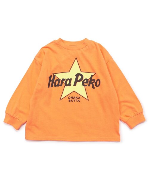 BREEZE(ブリーズ)の「【WEB限定/ジュニア対応】グラフィックバリエーション長袖Tシャツ(Tシャツ/カットソー・キッズ・オレンジ/ミント/ネイビー/ベージュ/チャコール/イエロー/サックスブルー/ピンク/オフホワイト/グレー・140/110/100/130/120/150/90)」の14枚目の写真
