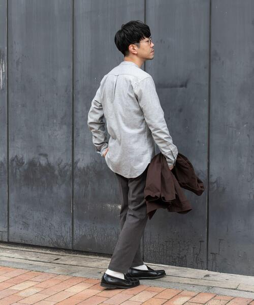 ランパナ　リブ8分袖シャツ　グレー4枚　おまとめ売り セール】『抗菌/防臭』『XXLサイズあり』ハイパフォーマンスフランネル