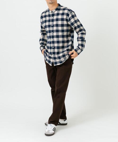 ランパナ　リブ8分袖シャツ　グレー4枚　おまとめ売り セール】『抗菌/防臭』『XXLサイズあり』ハイパフォーマンスフランネル