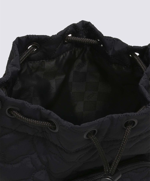 VANS（バンズ）の「ABD バケットバッグ / ABD Bucket Bag Black/Black VN000HE7BKA1（トートバッグ・メンズ・ブラック・ONE SIZE）」の3枚目の写真