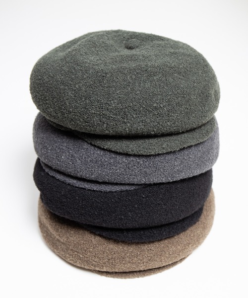 RACAL（ラカル）の「Curling Yarn Thermo Knit Casquette / カーリングヤーンサーモニットキャスケット（キャスケット・メンズ・ブラック/オリーブ/グレー/モカ・MEDIUM/LARGE）」の15枚目の写真