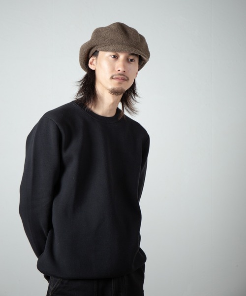 RACAL（ラカル）の「Curling Yarn Thermo Knit Casquette / カーリングヤーンサーモニットキャスケット（キャスケット・メンズ・ブラック/オリーブ/グレー/モカ・MEDIUM/LARGE）」の6枚目の写真