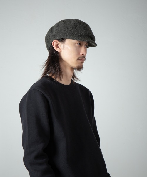 RACAL（ラカル）の「Curling Yarn Thermo Knit Casquette / カーリングヤーンサーモニットキャスケット（キャスケット・メンズ・ブラック/オリーブ/グレー/モカ・MEDIUM/LARGE）」の9枚目の写真