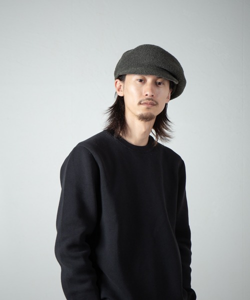 RACAL（ラカル）の「Curling Yarn Thermo Knit Casquette / カーリングヤーンサーモニットキャスケット（キャスケット・メンズ・ブラック/オリーブ/グレー/モカ・MEDIUM/LARGE）」の10枚目の写真