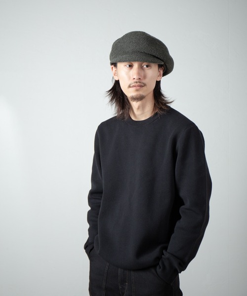 RACAL（ラカル）の「Curling Yarn Thermo Knit Casquette / カーリングヤーンサーモニットキャスケット（キャスケット・メンズ・ブラック/オリーブ/グレー/モカ・MEDIUM/LARGE）」の11枚目の写真