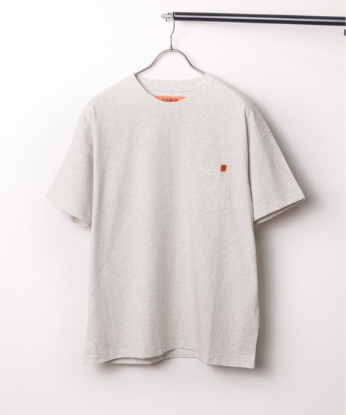 UNIVERSAL OVERALL(ユニバーサルオーバーオール)の「【72】【UNIVERSAL OVERALL】POCKET S/S(Tシャツ/カットソー・メンズ・ブラック/オートミール/ホワイト・LARGE/X-LARGE/MEDIUM)」の3枚目の写真