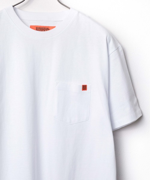 UNIVERSAL OVERALL(ユニバーサルオーバーオール)の「【72】【UNIVERSAL OVERALL】POCKET S/S(Tシャツ/カットソー・メンズ・ブラック/オートミール/ホワイト・LARGE/X-LARGE/MEDIUM)」の12枚目の写真