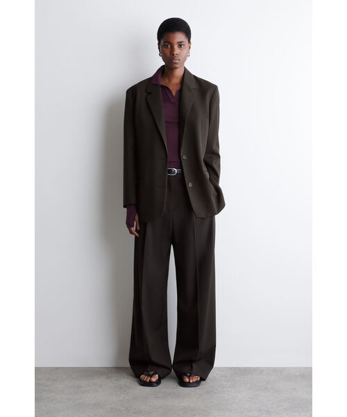 メリノウールポロシャツ（ポロシャツ）｜COS（コス）のファッション