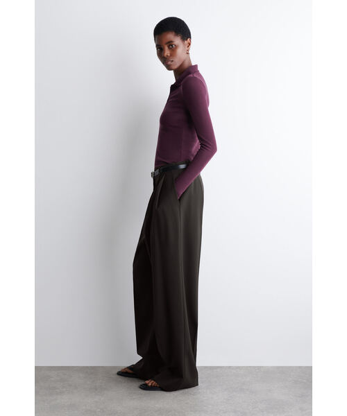 メリノウールポロシャツ（ポロシャツ）｜COS（コス）のファッション