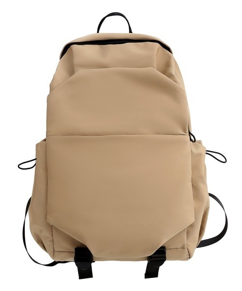 Miniministore(ミニミニストア)の「リュックサック ユニセックス 大容量A4(バックパック/リュック・レディース・ブラック/ベージュ/アイボリー・FREE)」の5枚目の写真