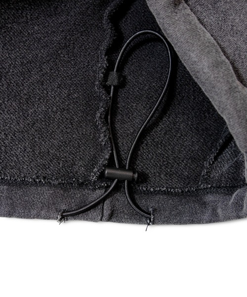 JACKROSE(ジャックローズ)の「B-TRS-Lips&Tongue-ヒョウ柄切替プルパーカー(パーカー・メンズ・ブラック/ブラウン・M/L)」の12枚目の写真