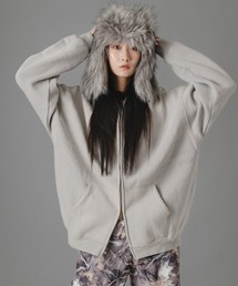 there is nothing（ゼアイズナッシング）の「ピグメントオーバーサイズダブルジップパーカー（パーカー）」