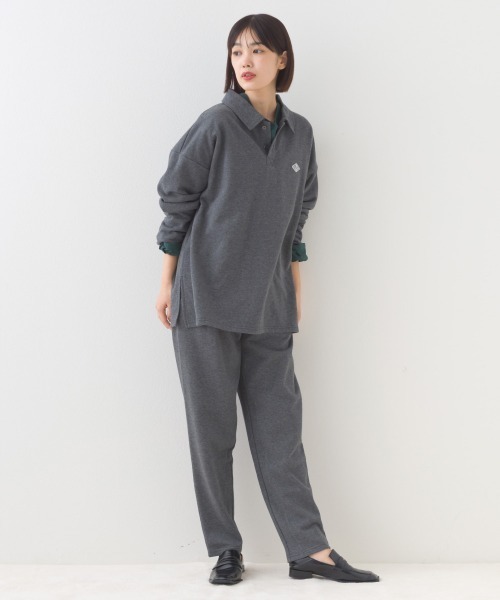 テック裏毛タックスウェットテーパードパンツ（スウェットパンツ