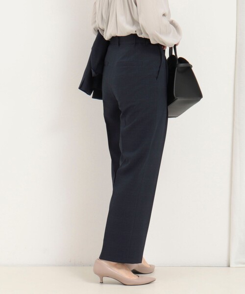 MICO COULIER（ミコクリエ）の「《セットアップ対応》ウールライクウインドペンパンツ（その他パンツ・レディース・ブルー系その他/グレー系その他・38/36）」の8枚目の写真