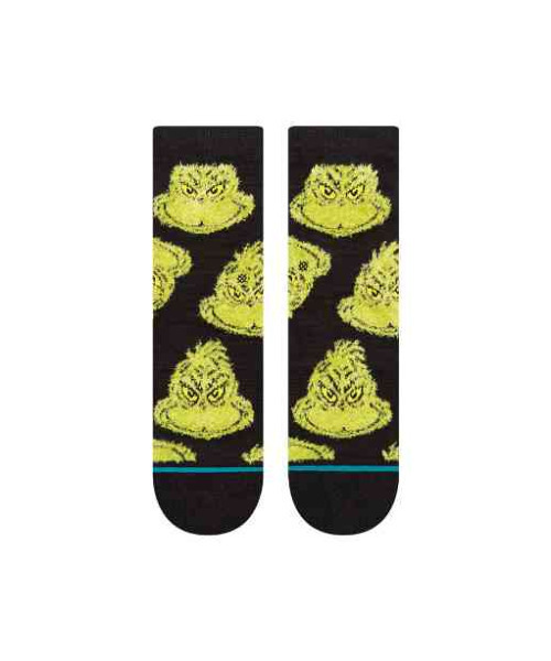 STANCE（スタンス）の「STANCE/スタンス キッズ 靴下 ソックス MEAN ONE KIDS K555D23MEA#BLK（ソックス/靴下・キッズ・ブラック・L）」の2枚目の写真