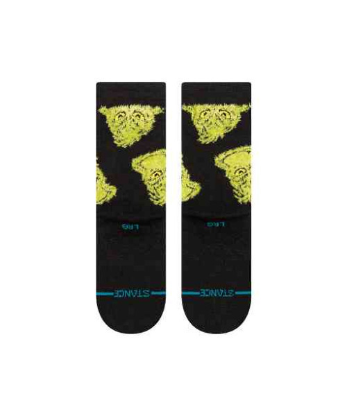 STANCE（スタンス）の「STANCE/スタンス キッズ 靴下 ソックス MEAN ONE KIDS K555D23MEA#BLK（ソックス/靴下・キッズ・ブラック・L）」の3枚目の写真
