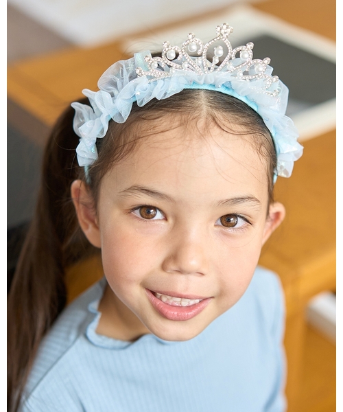 セール】ティアラ付きカチューシャ（その他ヘアアクセサリー）｜Lycee