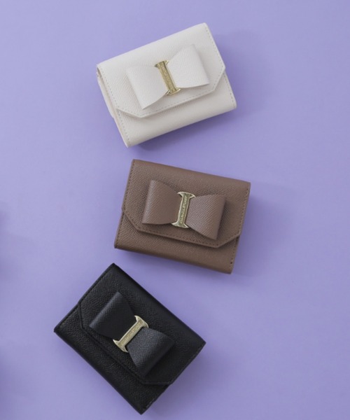 ◇メタルプレートリボンウォレット（財布）｜JILL by JILL STUART